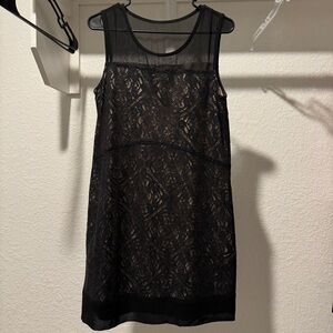 Marc by Marc Jacobs Black Lace Dress, Size S